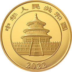 2022版熊貓貴金屬紀(jì)念幣1公斤圓形金質(zhì)紀(jì)念幣