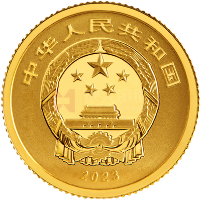 中華傳統(tǒng)瑞獸2克金質(zhì)紀(jì)念幣（龜）