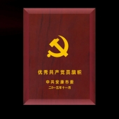 2015年10月訂做　安康市委優秀共產黨員榮譽勛章獎章證章制作