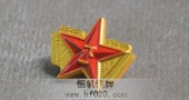 八一軍徽徽章,八一部隊(duì)標(biāo)志徽章,軍隊(duì)五角星徽章